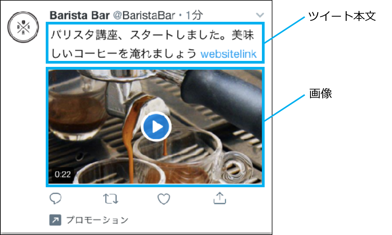 動画付きツイートイメージ