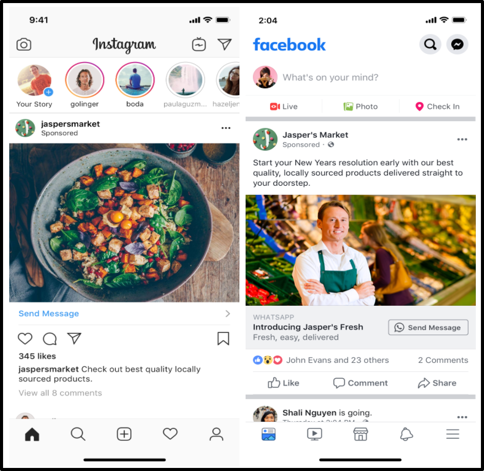Facebook Messenger誘導広告①