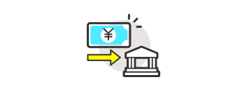 日本円での銀行振込が可能